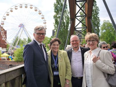 7 maja 2022 r. w Guben i Gubinie świętowano Dzień Europy 2022. 