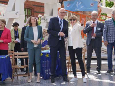 7 maja 2022 r. w Guben i Gubinie świętowano Dzień Europy 2022. 