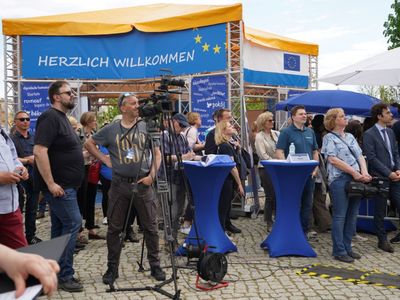 7 maja 2022 r. w Guben i Gubinie świętowano Dzień Europy 2022. 