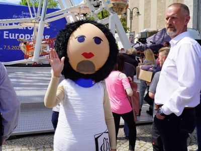 7 maja 2022 r. w Guben i Gubinie świętowano Dzień Europy 2022. 