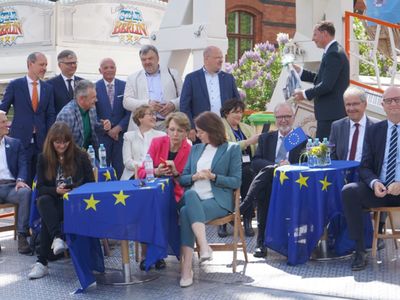 7 maja 2022 r. w Guben i Gubinie świętowano Dzień Europy 2022. 