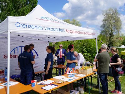 7 maja 2022 r. w Guben i Gubinie świętowano Dzień Europy 2022. 