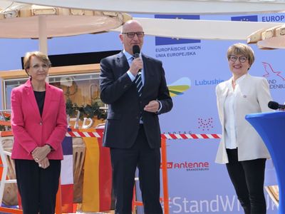 7 maja 2022 r. w Guben i Gubinie świętowano Dzień Europy 2022. 