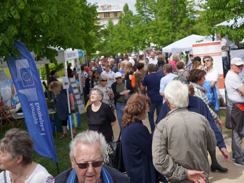 7 maja 2022 r. w Guben i Gubinie świętowano Dzień Europy 2022.
