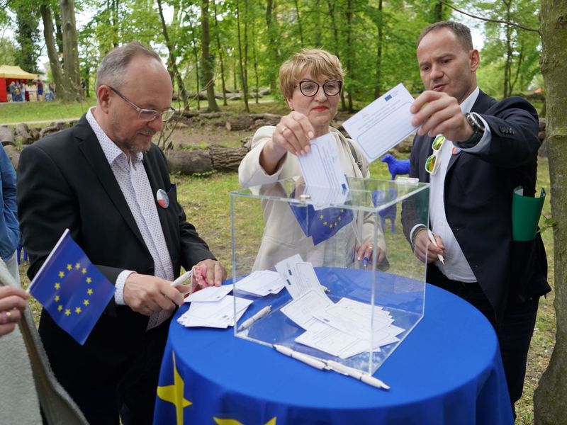 7 maja 2022 r. w Guben i Gubinie świętowano Dzień Europy 2022.