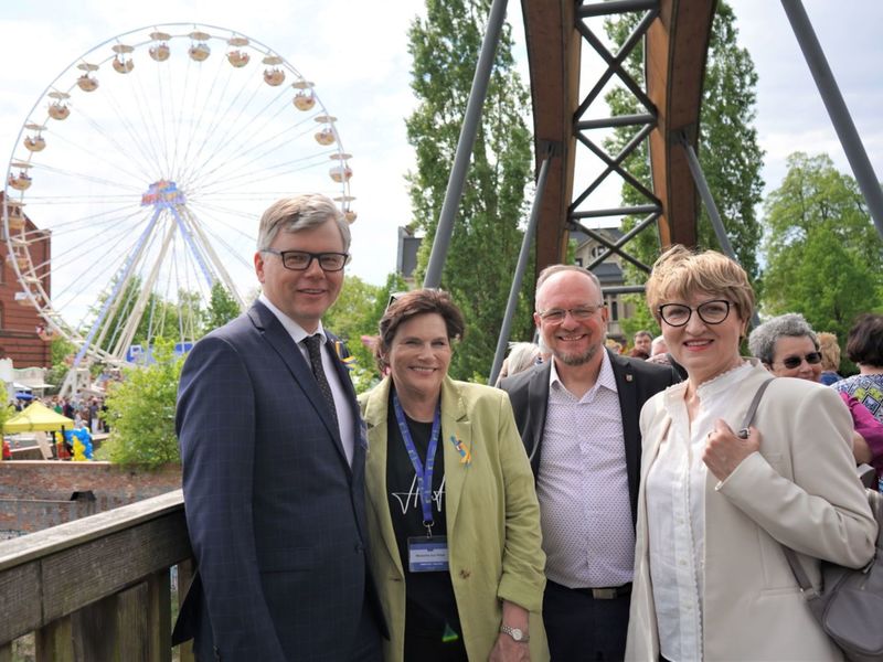 7 maja 2022 r. w Guben i Gubinie świętowano Dzień Europy 2022.