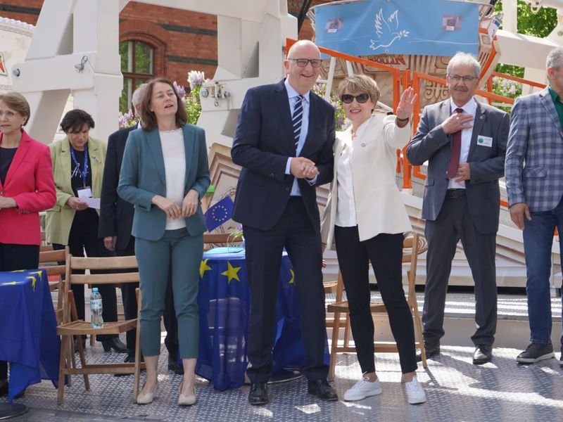 7 maja 2022 r. w Guben i Gubinie świętowano Dzień Europy 2022.
