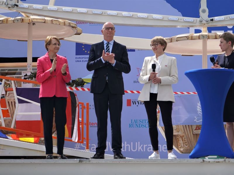 7 maja 2022 r. w Guben i Gubinie świętowano Dzień Europy 2022.