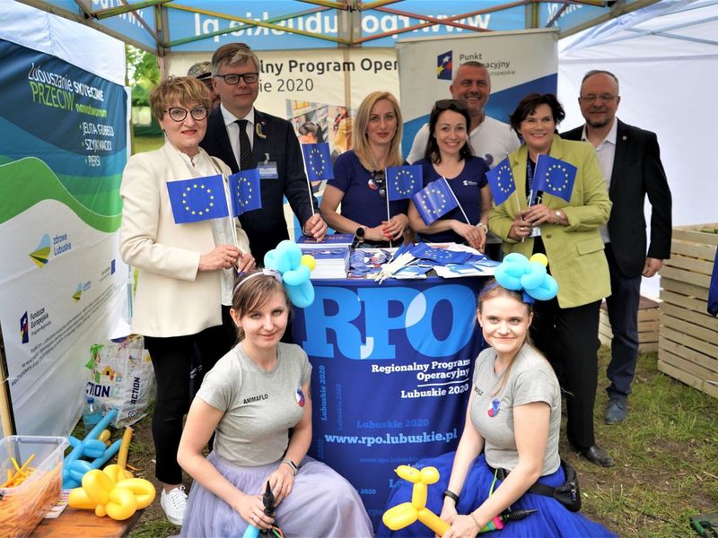 7 maja 2022 r. w Guben i Gubinie świętowano Dzień Europy 2022.