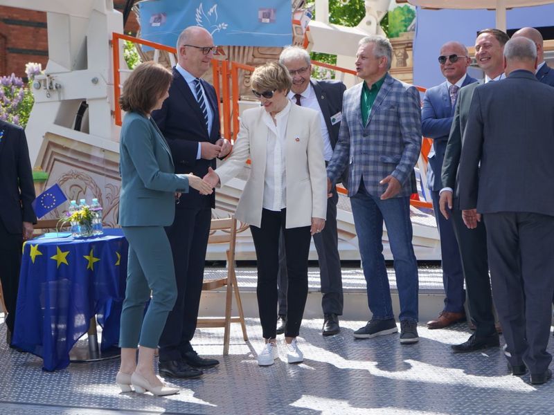 7 maja 2022 r. w Guben i Gubinie świętowano Dzień Europy 2022.