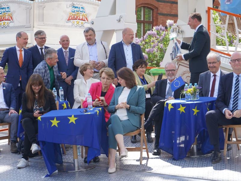7 maja 2022 r. w Guben i Gubinie świętowano Dzień Europy 2022.