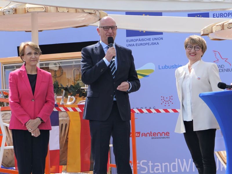 7 maja 2022 r. w Guben i Gubinie świętowano Dzień Europy 2022.