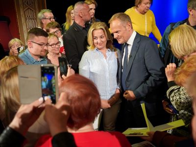 Spotkanie Donalda Tuska z mieszkańcami Gorzowa Wlkp. 
