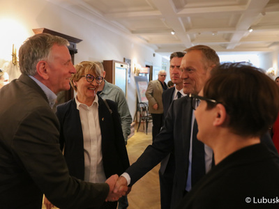 Spotkanie Donalda Tuska z mieszkańcami Gorzowa Wlkp. 