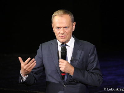 Spotkanie Donalda Tuska z mieszkańcami Gorzowa Wlkp. 