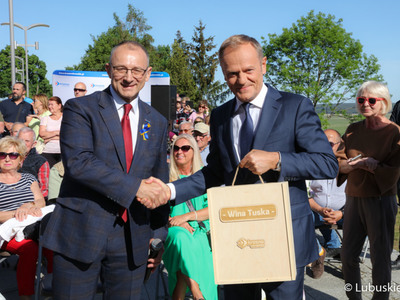 Spotkanie Donalda Tuska z mieszkańcami Krosno Odrz. 