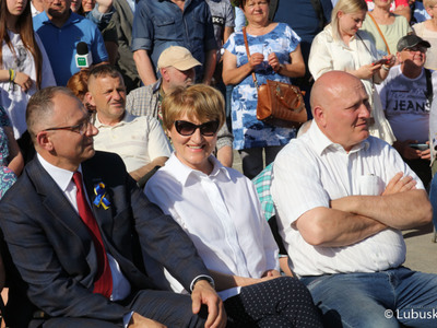 Spotkanie Donalda Tuska z mieszkańcami Krosno Odrz. 