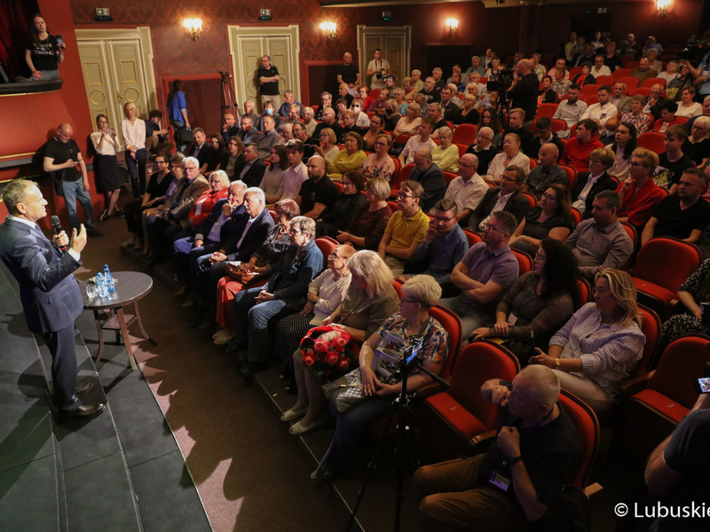 Spotkanie Donalda Tuska z mieszkańcami Gorzowa Wlkp.