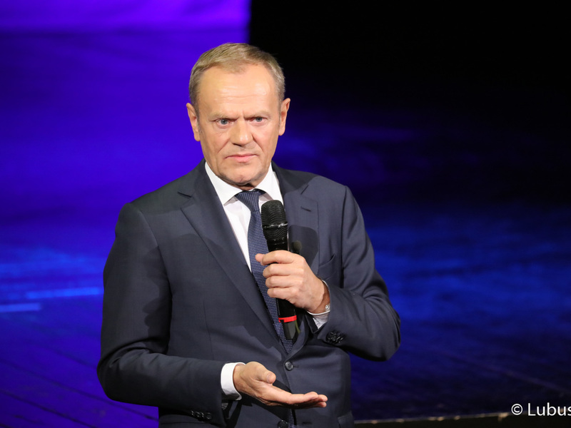 Spotkanie Donalda Tuska z mieszkańcami Gorzowa Wlkp.