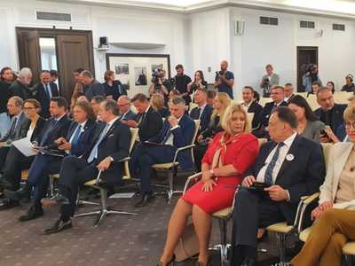 Uroczyste podpisanie deklaracji samorządowej w Senacie RP
