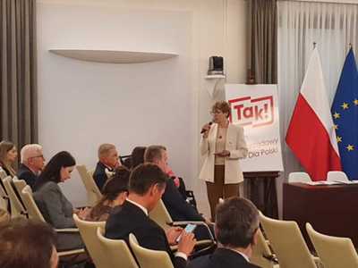 Uroczyste podpisanie deklaracji samorządowej w Senacie RP