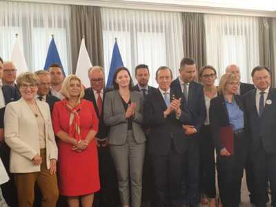 Uroczyste podpisanie deklaracji samorządowej w Senacie RP