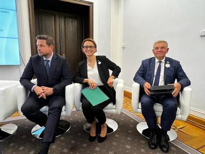 Uroczyste podpisanie deklaracji samorządowej w Senacie RP