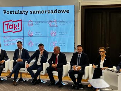 Uroczyste podpisanie deklaracji samorządowej w Senacie RP