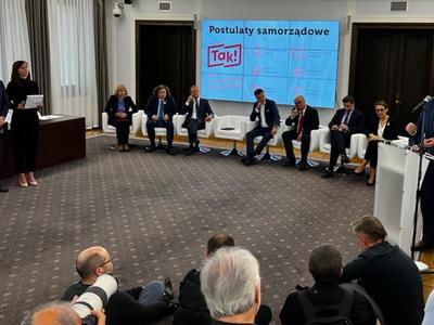 Uroczyste podpisanie deklaracji samorządowej w Senacie RP