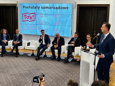 Uroczyste podpisanie deklaracji samorządowej w Senacie RP