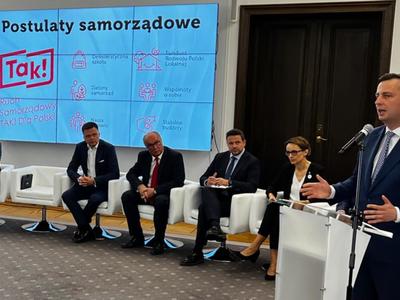 Uroczyste podpisanie deklaracji samorządowej w Senacie RP