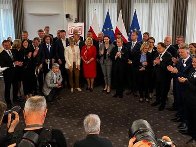Uroczyste podpisanie deklaracji samorządowej w Senacie RP