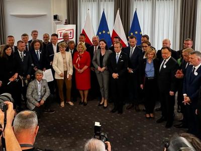 Uroczyste podpisanie deklaracji samorządowej w Senacie RP