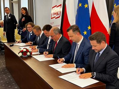 Uroczyste podpisanie deklaracji samorządowej w Senacie RP