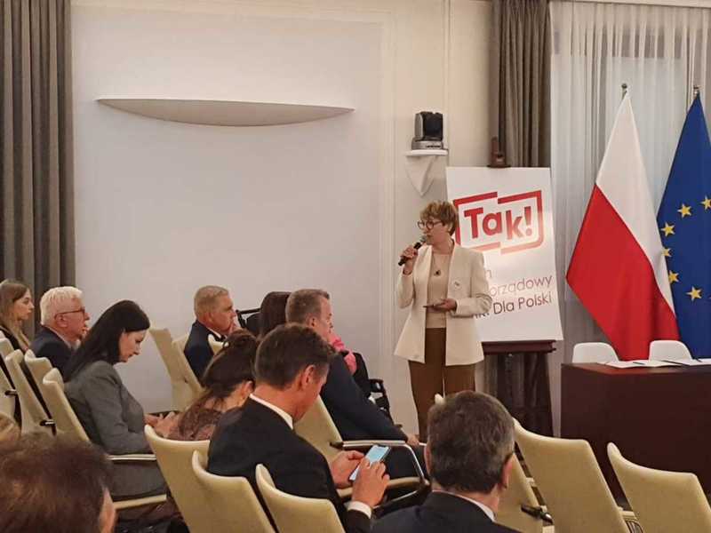 Uroczyste podpisanie deklaracji samorządowej w Senacie RP