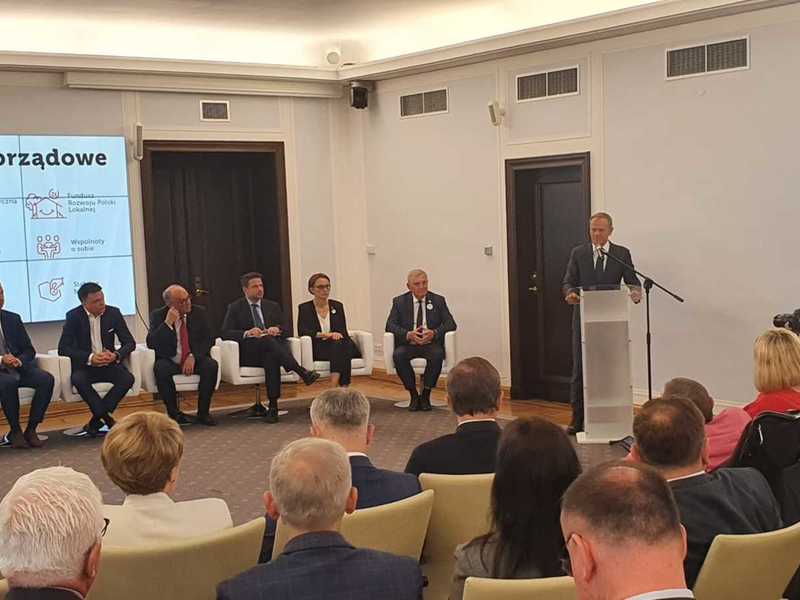 Uroczyste podpisanie deklaracji samorządowej w Senacie RP