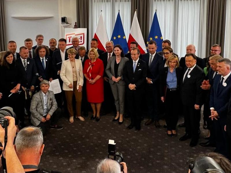 Uroczyste podpisanie deklaracji samorządowej w Senacie RP