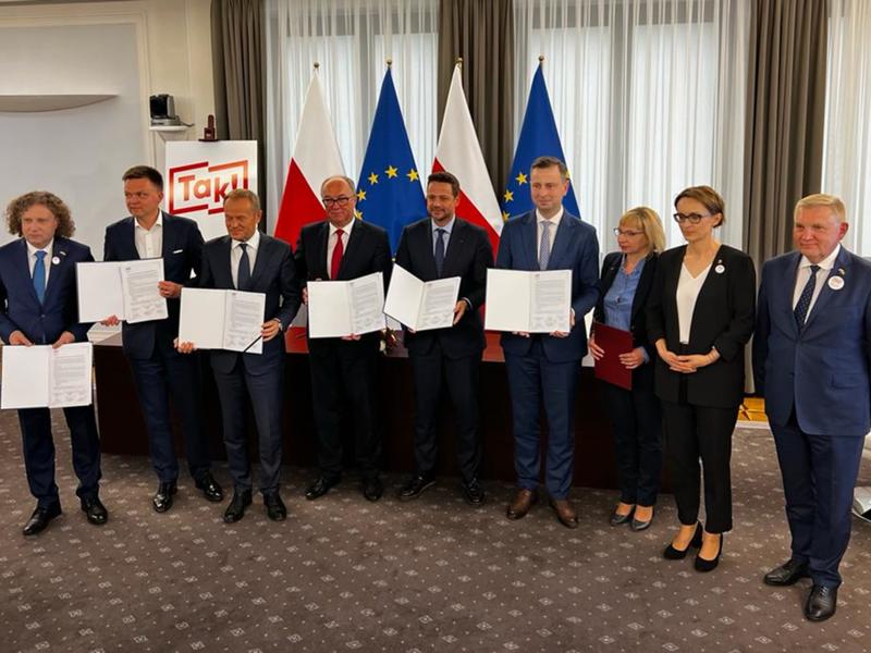 Uroczyste podpisanie deklaracji samorządowej w Senacie RP