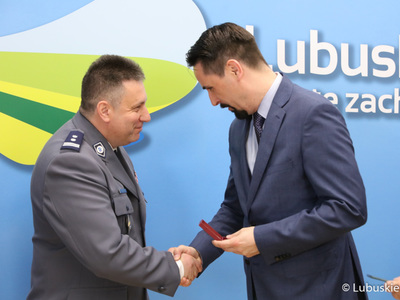 Uroczystość wręczenia odznak honorowych „Zasłużony dla transportu Rzeczypospolitej Polskiej”