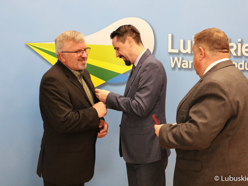 Uroczystość wręczenia odznak honorowych „Zasłużony dla transportu Rzeczypospolitej Polskiej”