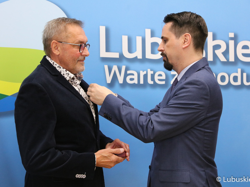 Uroczystość wręczenia odznak honorowych „Zasłużony dla transportu Rzeczypospolitej Polskiej”