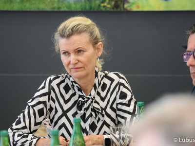 Uczestnicy poniedziałkowego posiedzenia Lubuskiej Rady Zdrowia