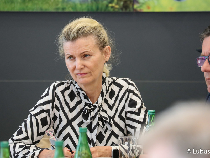 Uczestnicy poniedziałkowego posiedzenia Lubuskiej Rady Zdrowia