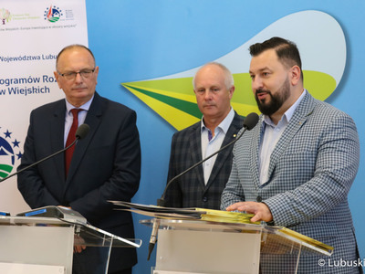Konferencja prasowa dot. konkursu Lubuska Odnowa Wsi 2022