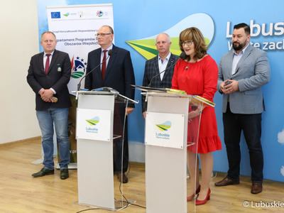 Konferencja prasowa dot. konkursu Lubuska Odnowa Wsi 2022
