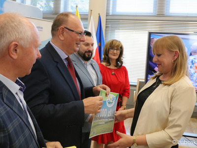 Przekazanie umowy w ramach konkursu Lubuska Odnowa Wsi 2022