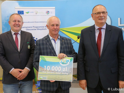 Przekazanie umowy w ramach konkursu Lubuska Odnowa Wsi 2022
