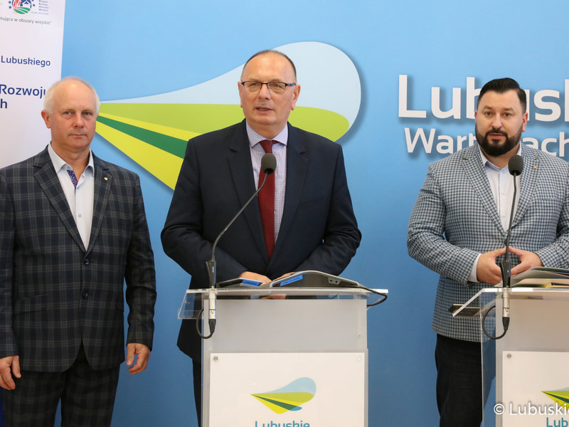 Konferencja prasowa dot. konkursu Lubuska Odnowa Wsi 2022