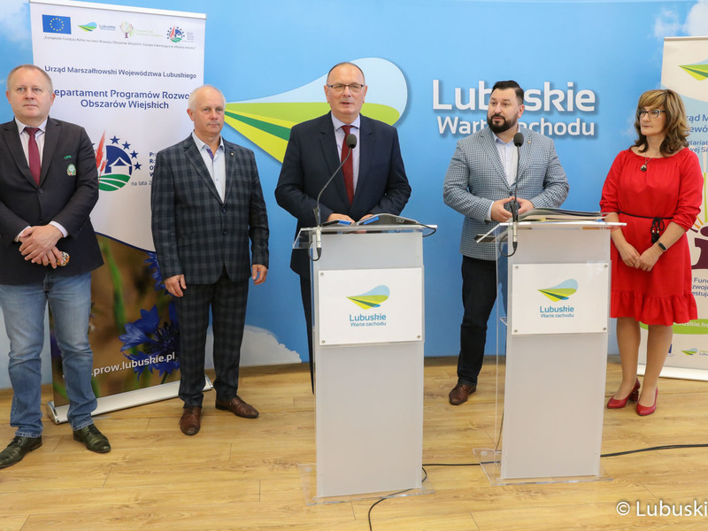 Konferencja prasowa dot. konkursu Lubuska Odnowa Wsi 2022