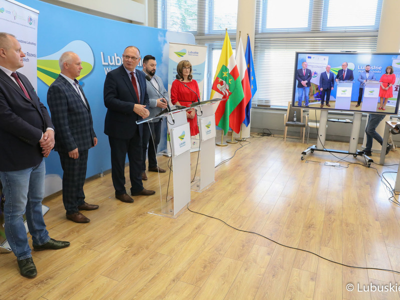 Konferencja prasowa dot. konkursu Lubuska Odnowa Wsi 2022